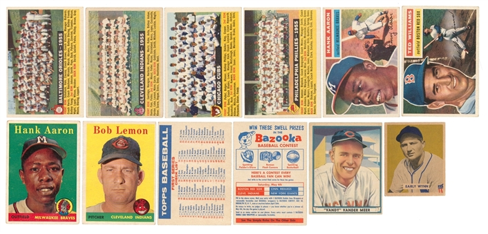 1909-1980s Topps, Bowman and Assorted Brands Multi-Sports Collection (3,000+) Including Many Overprint and Error Cards